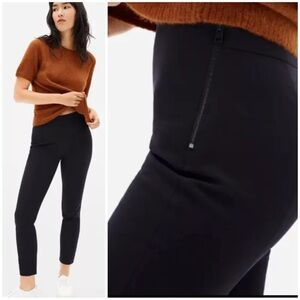 Everlane Side-Zip Cotton Stretch Trousers